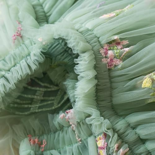 Baby Girls Fairy Tulle Dress Birthday Princess Casual Holiday Dresses Beach Sundress for Toddler Girl4