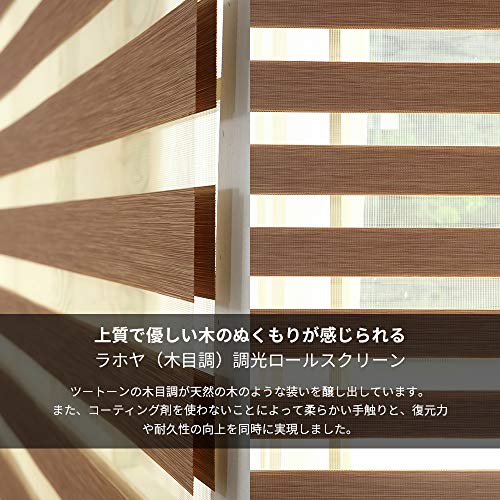 Amazon.co.jp: eeHAUS: プレミアム 調光 ロールスクリーン
