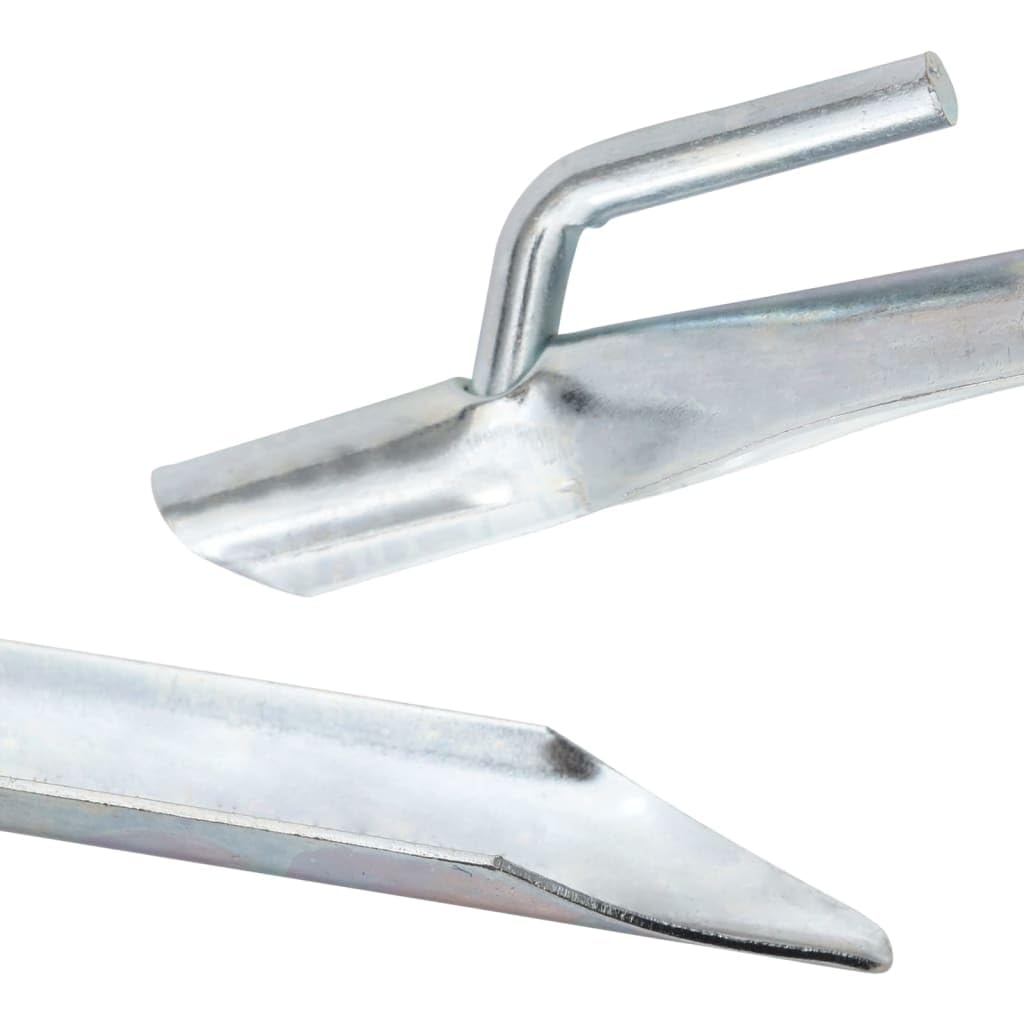 Piquetas para tienda de campaña, 24 unidades, forma de V, 17 cm, diámetro de 20 mm, acero galvanizado para accesorios de tienda de campaña, cuerda tensora, clavo, fijación en camping