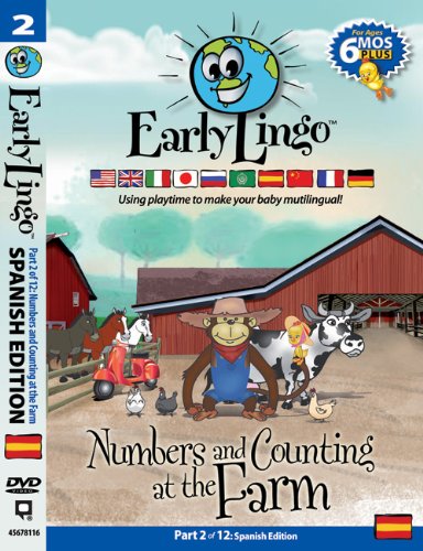 Early Lingo Numbers and Counting at The Farm DVD (Part 2 Spanish)