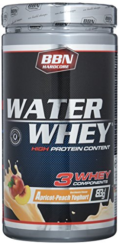 BBN Hardcore Water Whey Protein ApricotPeach Yoghurt, 1er Pack (1 x 500 g)