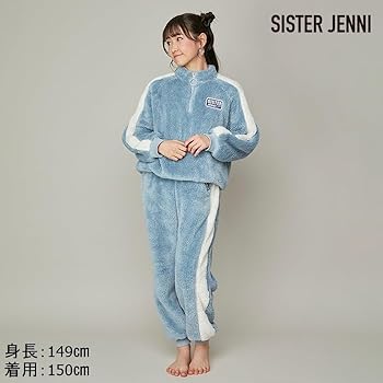 Amazon | [SISTER JENNI] もこもこハーフZIPセットアップ