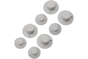 8Pcs Laptop Cooling Rubber Feet for Enhanced Heat Dissipation