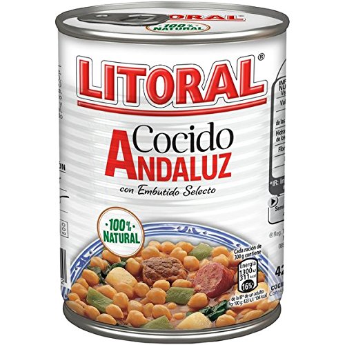 Litoral - Cocido Andaluz con Embutido Selecto - 425 g