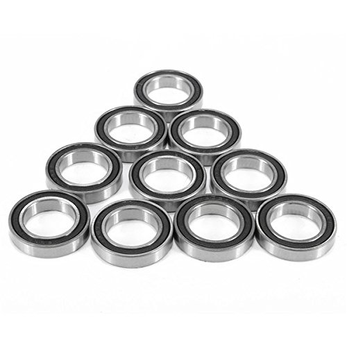 10 Cuscinetti A Sfera 6802-2RS – 15x24x5 Mm, Doppia Tenuta In Gomma, Per Hobby, Pattini, Stampanti 3D, Progetti Meccanici - 5
