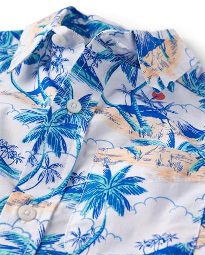 The Children's Place Boys Short Sleeve Poplin Button Down Shirt2