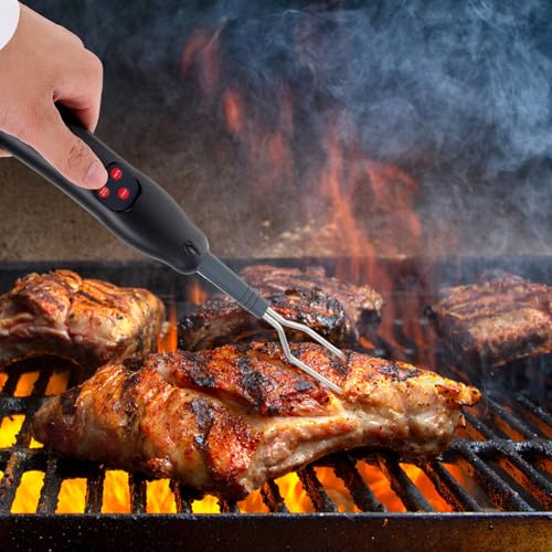 OATIPHO Digital BBQ Meat Fork with Thermometer for Outdoor Barbecue and Grill Cooking, Featuring Easy-to-Read Digital Display, Stainless Steel Material, and Compact Design for Restaurant - Image 4