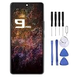 For Asus ROG Phone 9 Pro 5G AMOLED-LCD-Bildschirm mit Digitizer-Komplettmontage (Schwarz)