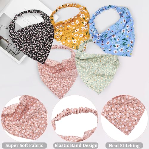 KEYRI 5 PCS Head Kerchief Headband - Image 3