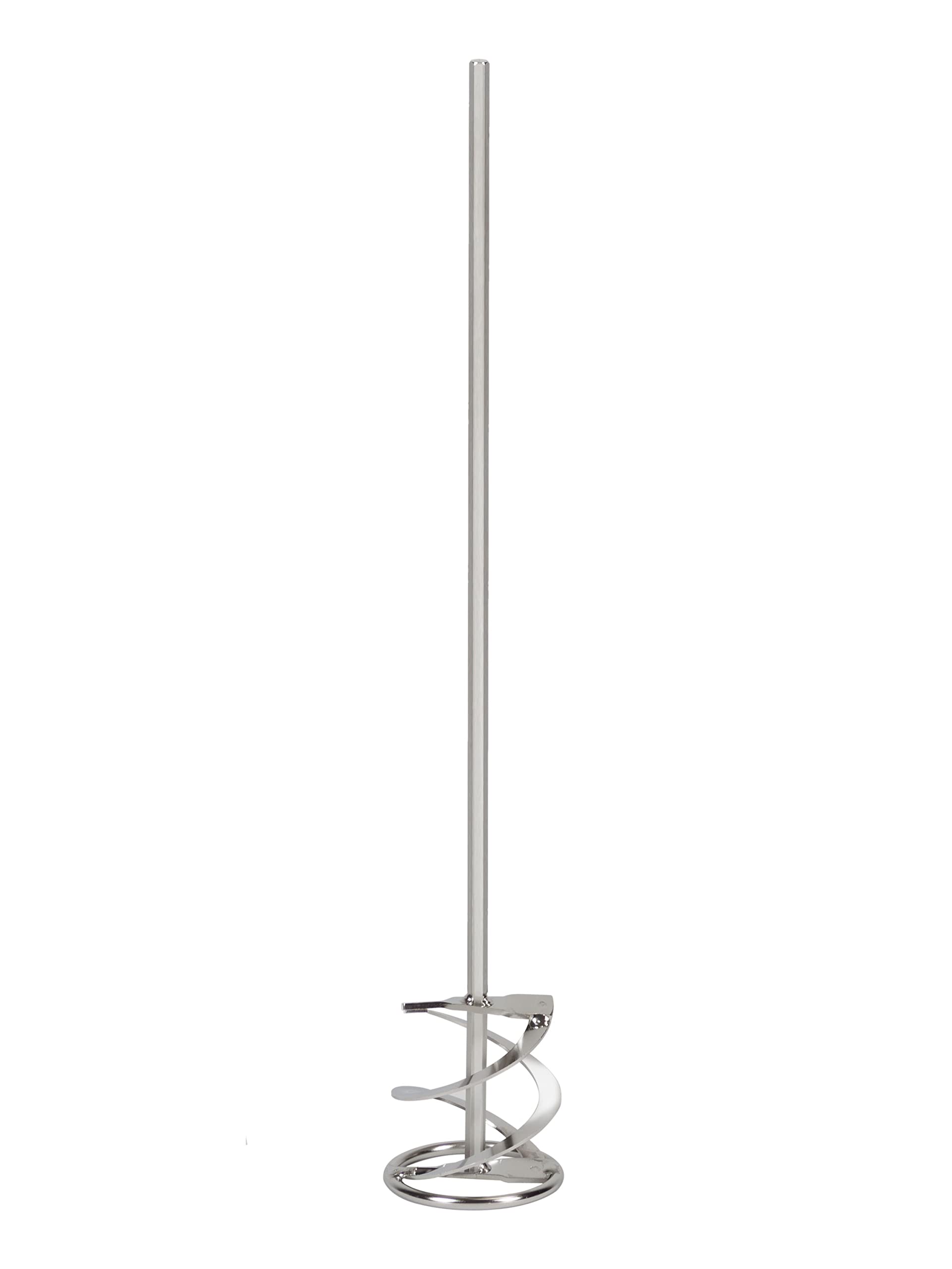 Agitador de acero inoxidable MR 4, eje de 10 mm de diámetro, cesta agitadora de 100 mm de diámetro, acero inoxidable V2A – Fabricado en Alemania