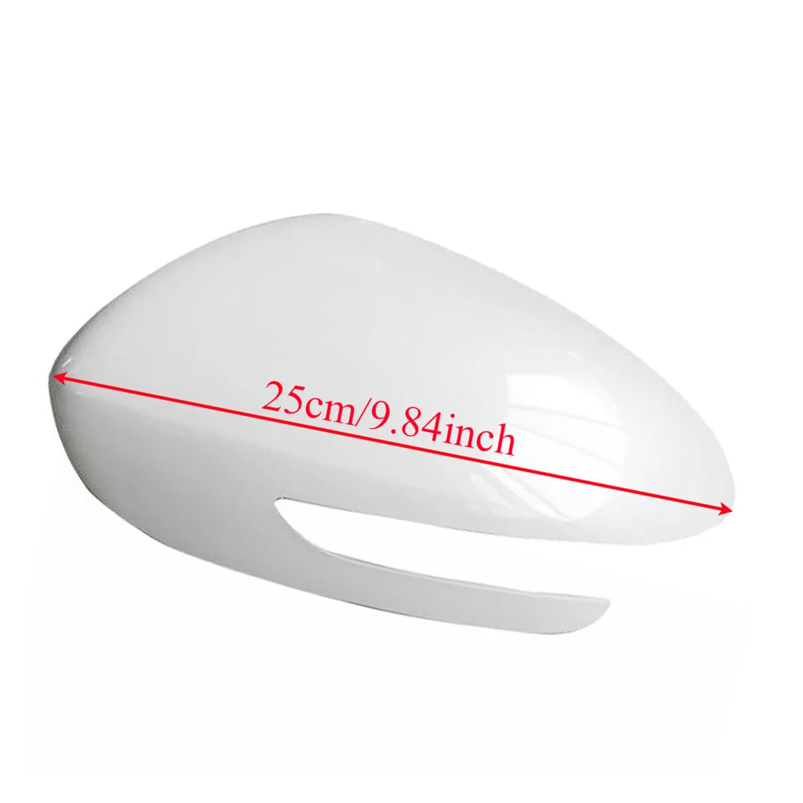 Aspetto Lussuoso Calotte Specchietto Compatibile Per Kia Per Sportage KX5 2016 2017 2018 Bianco Copertura Alloggiamento Specchio(1 Pair)