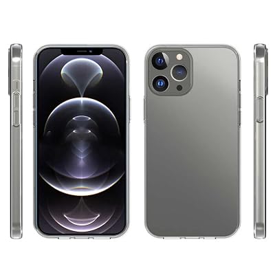 Coverzone iPhone 14 Pro Max compatible Case Super Flexible Structure Dust and Dirt Protective Silicone iPhone 14 Pro Max compatible Camera Protection Protruding Super Transparent Cover