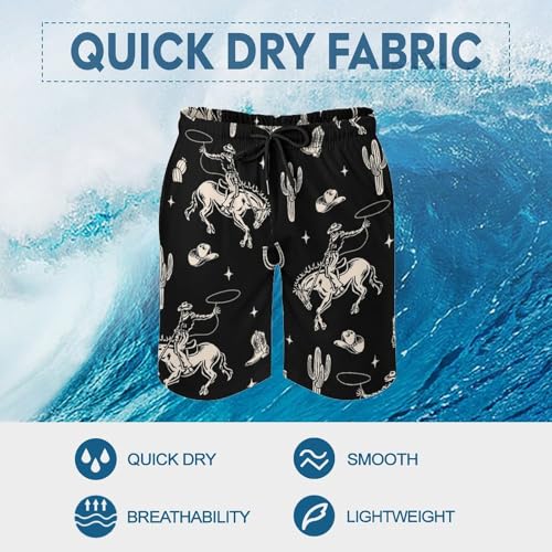 Men Swim Shorts Swimwear Bathing Suits Swimming Trunks Beach Shorts with Pockets4