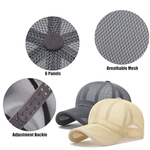 Gorra Unisex de Malla Transpirable con Cierre Ajustable miniatura 4