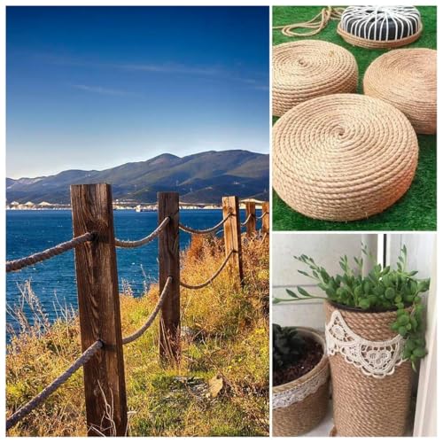 Corde de jute 12mm de qualité supérieure pour décoration et artisanat - 6