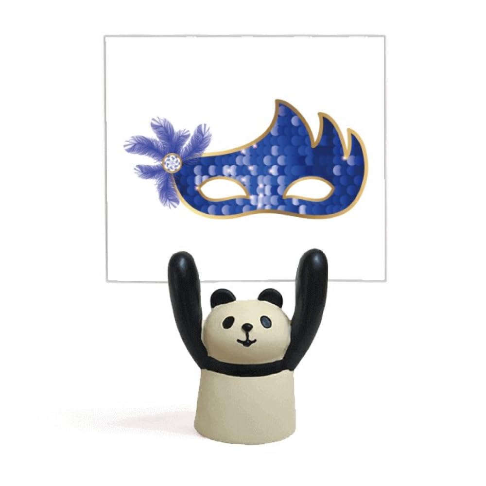 Porte-mémo tête bleue avec pince robuste pour maintenir vos notes et photos de vacances - 4