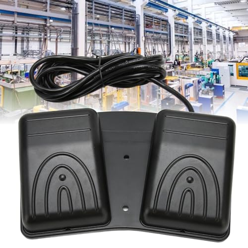 Pedal de interruptor de pie doble para evitar accidentes con electrodomésticos de alta potencia 2