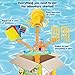 SUNNY & FUN Spongebob Deluxe Inflatable Water Slide Park - Heavy-Duty for Outdoor Fun - Climbing Wall - Easy to Set Up