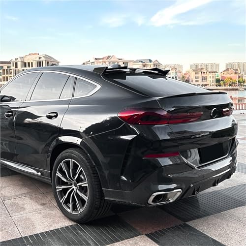 Aileron arrière fixe style carbone pour customisation X6 2019