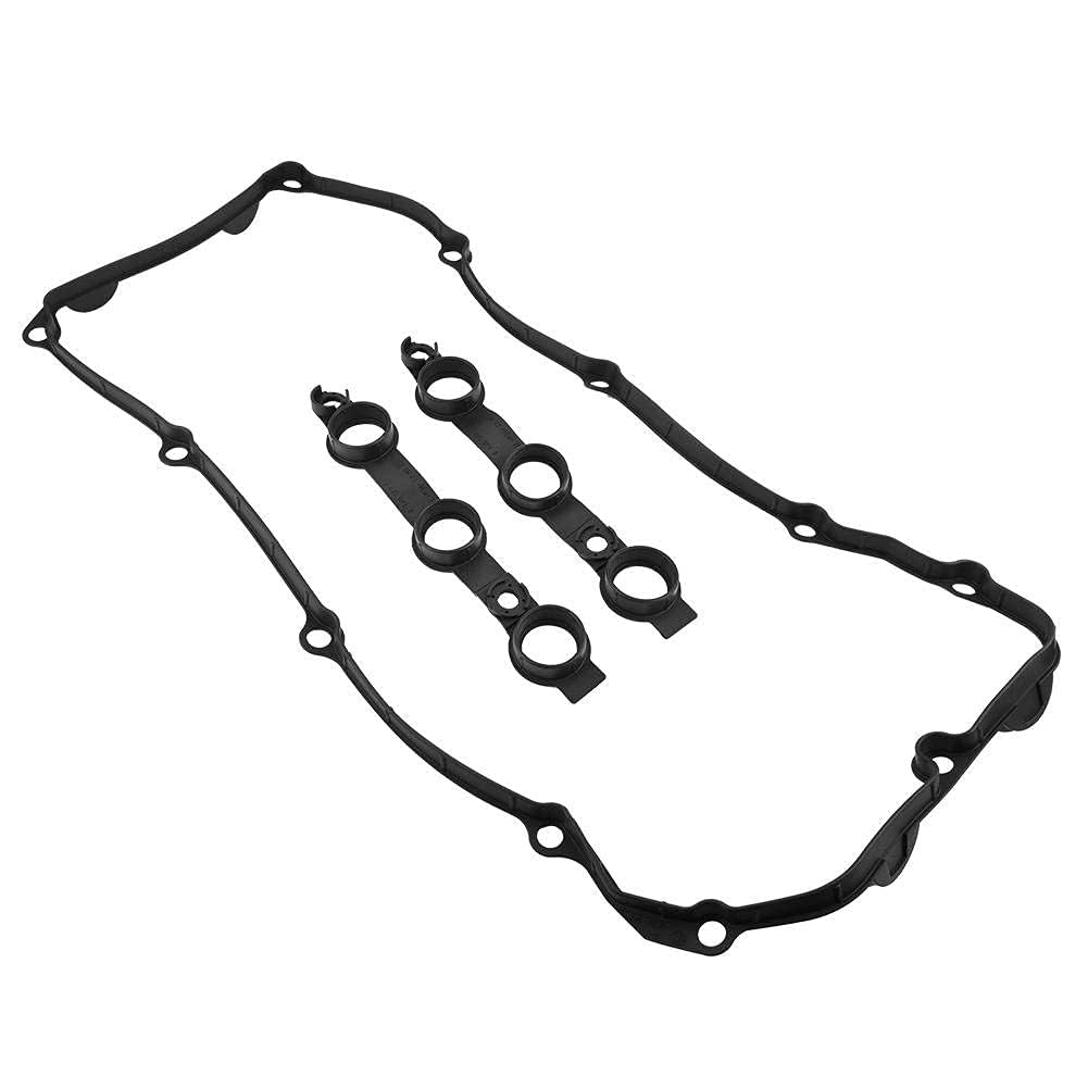 KIMISS Kit Guarnizioni Coperchio Valvola (2 Pezzi) Per Honda - Sostituisce 15815-RAA-A02, 15845-RAA-A01 - 2