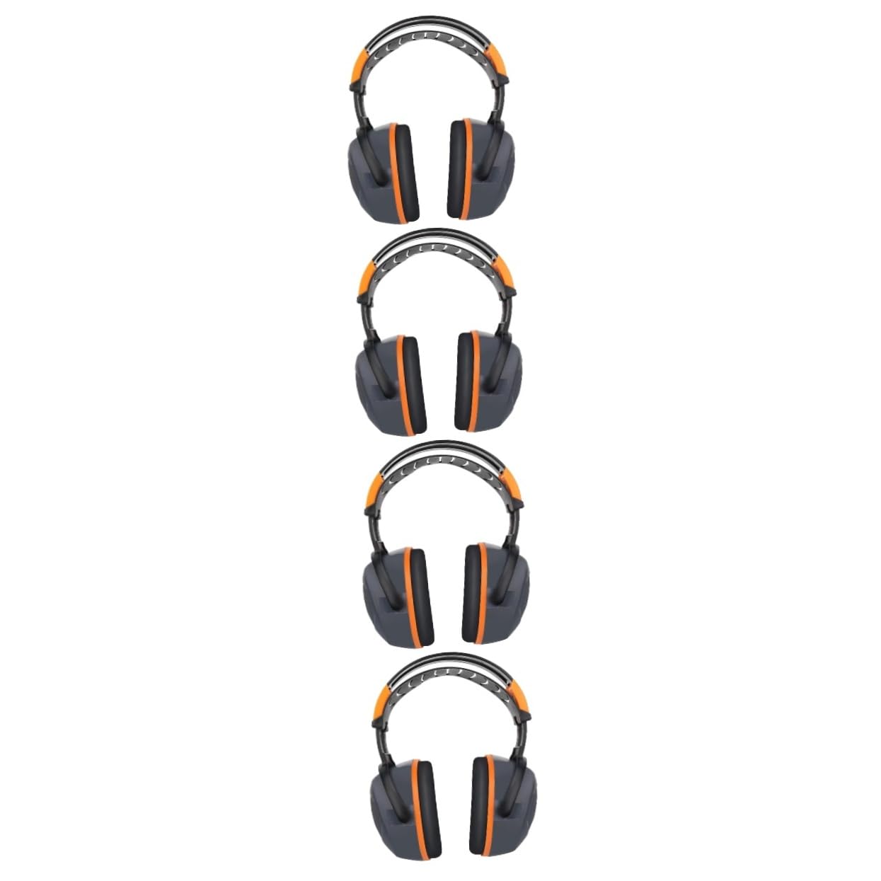 Mikikit Gehörschutz Für Die Arbeit Muffen Ohrhörer Noise-cancelling-kopfhörer Ohrstöpsel Kopfhörer Mit Geräuschunterdrückung Für Erwachsene Schutzhelm-ohrenschützer Verstellbares Ohr Abs