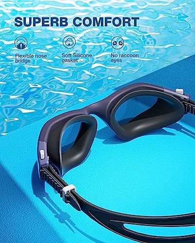 Image of ZIONOR Swim Goggles, G1 SE Swimming Goggles Anti-Fog for Adult Men Women