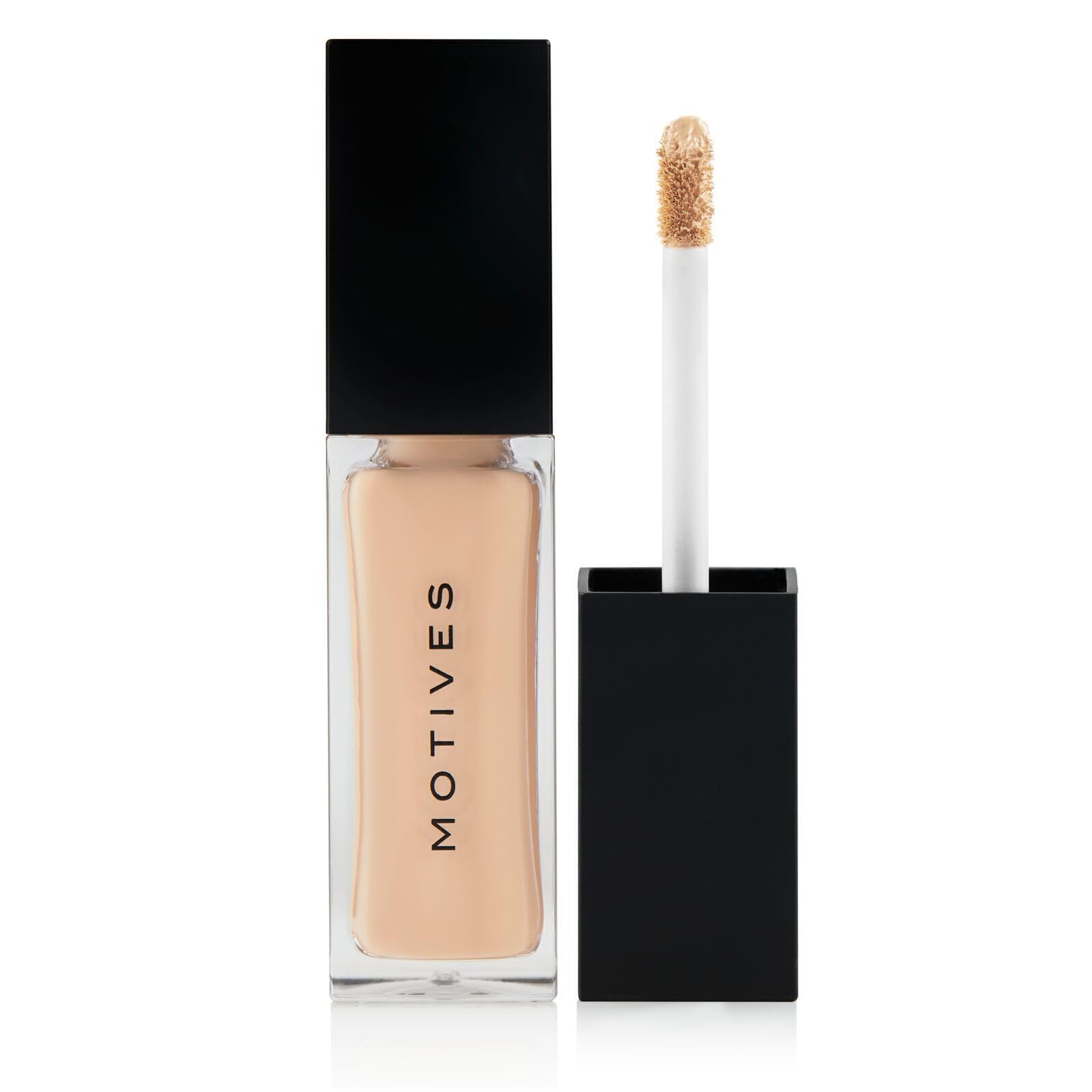 Motives Sculpting Concealer - Full Coverage Lightweight Concealer Under Eye Brightener Dark Spot Corrector - Shortcake