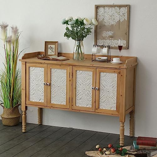Side-Board-Nordic-Country-Retro-Porch-Cabinet-Carved-Solid-Wood-Sideboard-Cabinet-Homestay-Living-Room-Locker-Against-The-Wall-Side-Cabinet-Low-Cabinet-Sideboard-Storage-Cabinet Side Board Nordic Country Retro Porch Cabinet Carved Solid Wood Sideboard Cabinet Homestay Living Room Locker Against The Wall Side Cabinet Low Cabinet Sideboard Storage Cabinet