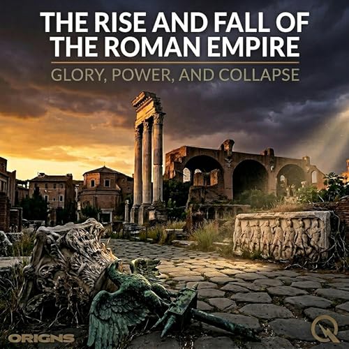『The Rise and Fall of the Roman Empire - Journey through the ages of glory and ruin with Barnaby Ellison Thatch』のカバーアート