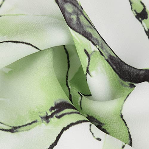 GN109 Conjunto de vestido feminino outono verão sem mangas chiffon duas peças túnica casual gola red