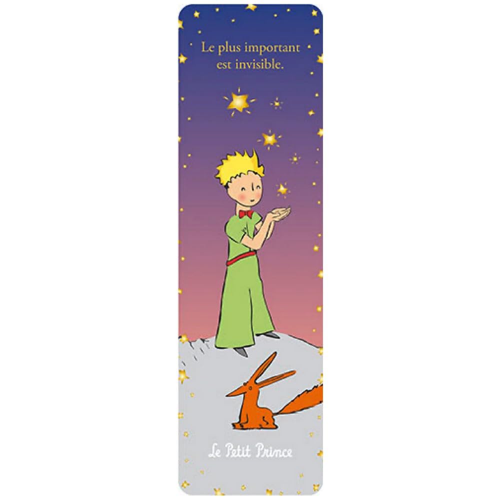 KIUB Paper Bookmark The Little Prince with stars and fox (54x172mm)