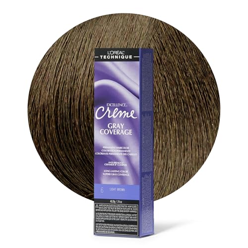 L'Oréal Technique Excellence Crème Permanent Hair Color - Lt Brown