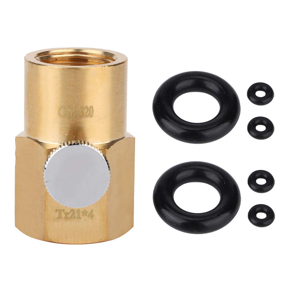 Adaptateur de bouteille de soda laiton TR21-4 CGA320 connecteur CO2