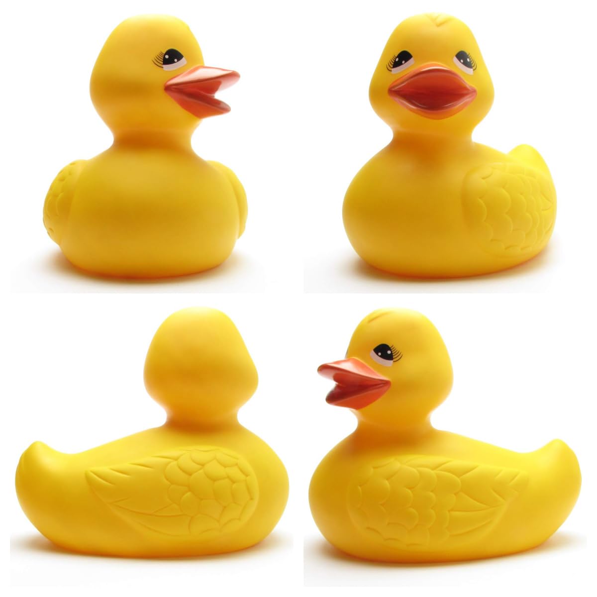 Duckshop I Patito de baño XXL Maja – Amarillo I Patito chirriante I Regalo para niños I Presente coleccionista