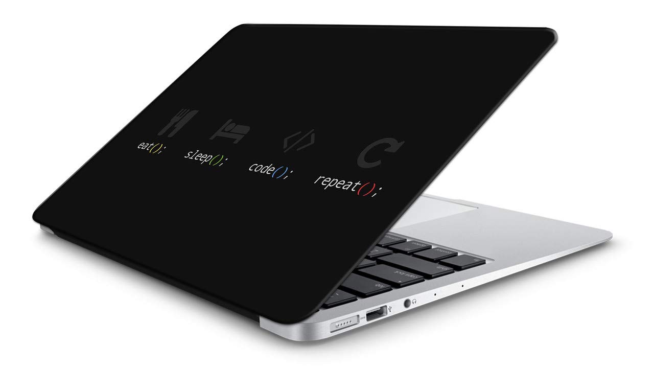 Yuckquee™ Coding Engineer Vinyl Laptop Skin/Sticker/Cover/Decal Compatible for 10/14/15/15.6/17/17.3 Inches Laptop Or Notebook. E-7 (B08RY1K25L) Amazon Price History, Amazon Price Tracker