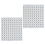 BTF-LIGHTING WS2812B 200PCS 5050SMD Individually Addressable Smart RGB LED Pixel for Arduino Single 1-led RGB LED Module Pixels Color Light White PCB Only DC5V Christmas(No Adapter or Controller)