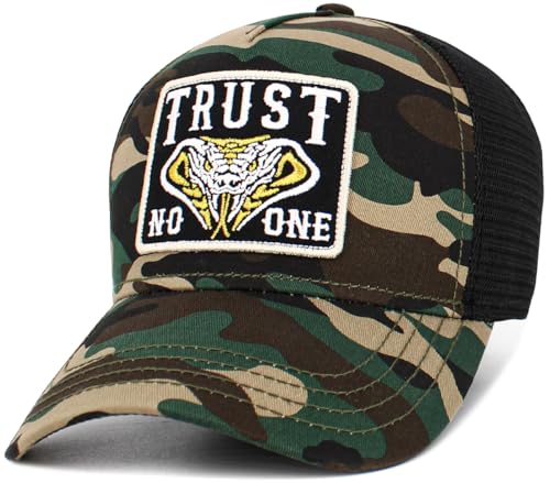 Image of KBETHOS Dad Hat Trust No One Royalty Hustle Vibe Baseball Cap Adjustable Cotton Vintage
