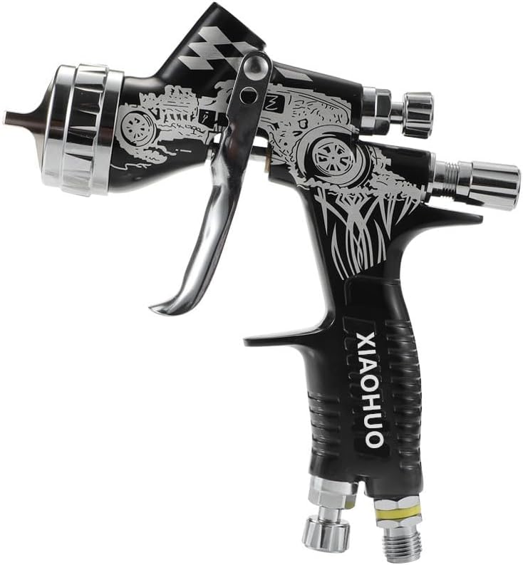 Pro TE20 Lite for All Auto Paint HVLP Air Spray Gun Premium Set, Paint Guns Automotive with 1.3mm Tip, 600CC Cup anCar Paint Gun Sprayer for All Auto Paint Topcoat and Touch Up