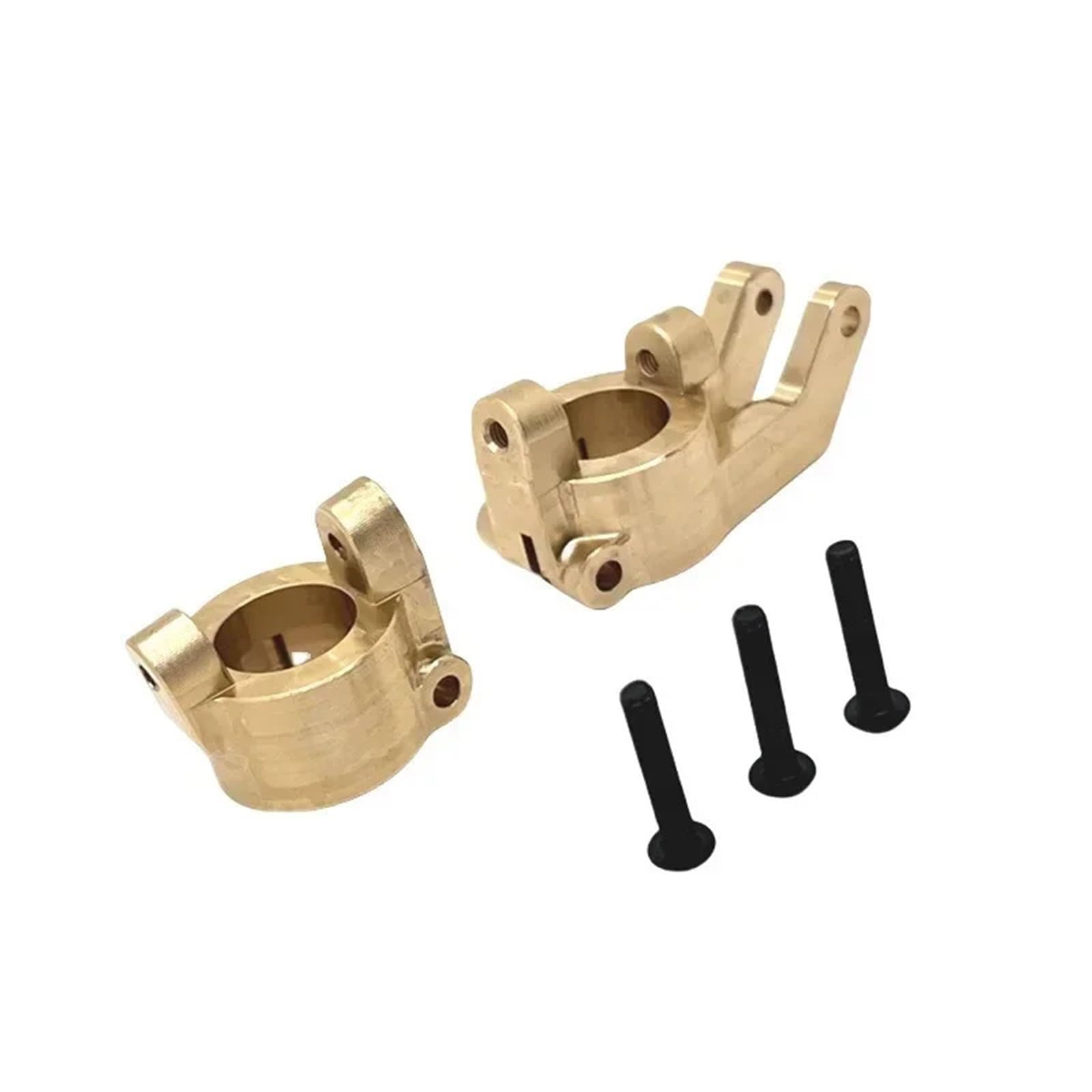 Per YK YK4106/YK4107 1/10 Ottone Assale Anteriore C-Mozzi Sterzo Nocche Sinistra/Destra Coppia RC Crawler Parti Di Aggiornamento Accessori Giocattoli Rc