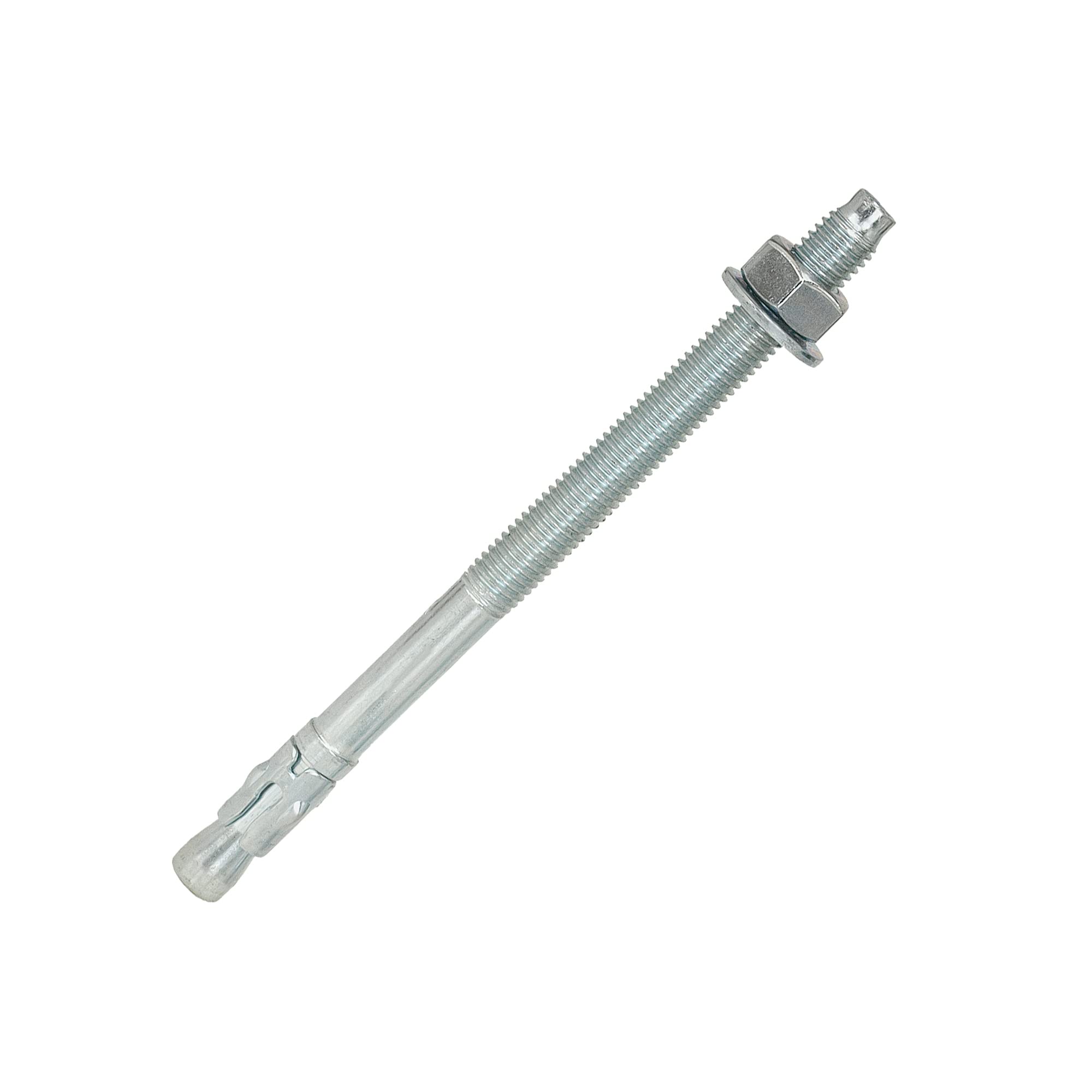 Isolbau Bolzenanker - Schwerlastanker aus verzinktem Stahl mit ETA Zulassung, Option 7 - M12 x 180 mm, fixierbare Dicke: 98 mm - 25 Stück