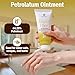 White Petroleum Jelly for Baby and Adults - Pack of 3 4 oz of Petrolatum Ointment Skin Protectant - Good for Dry and Cracked Skin and Minor Scrapes, Cuts, and Burns