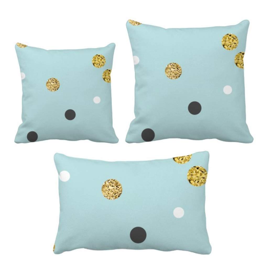 Coussin abstrait or et plantes tendance pour décorer votre canapé de salon