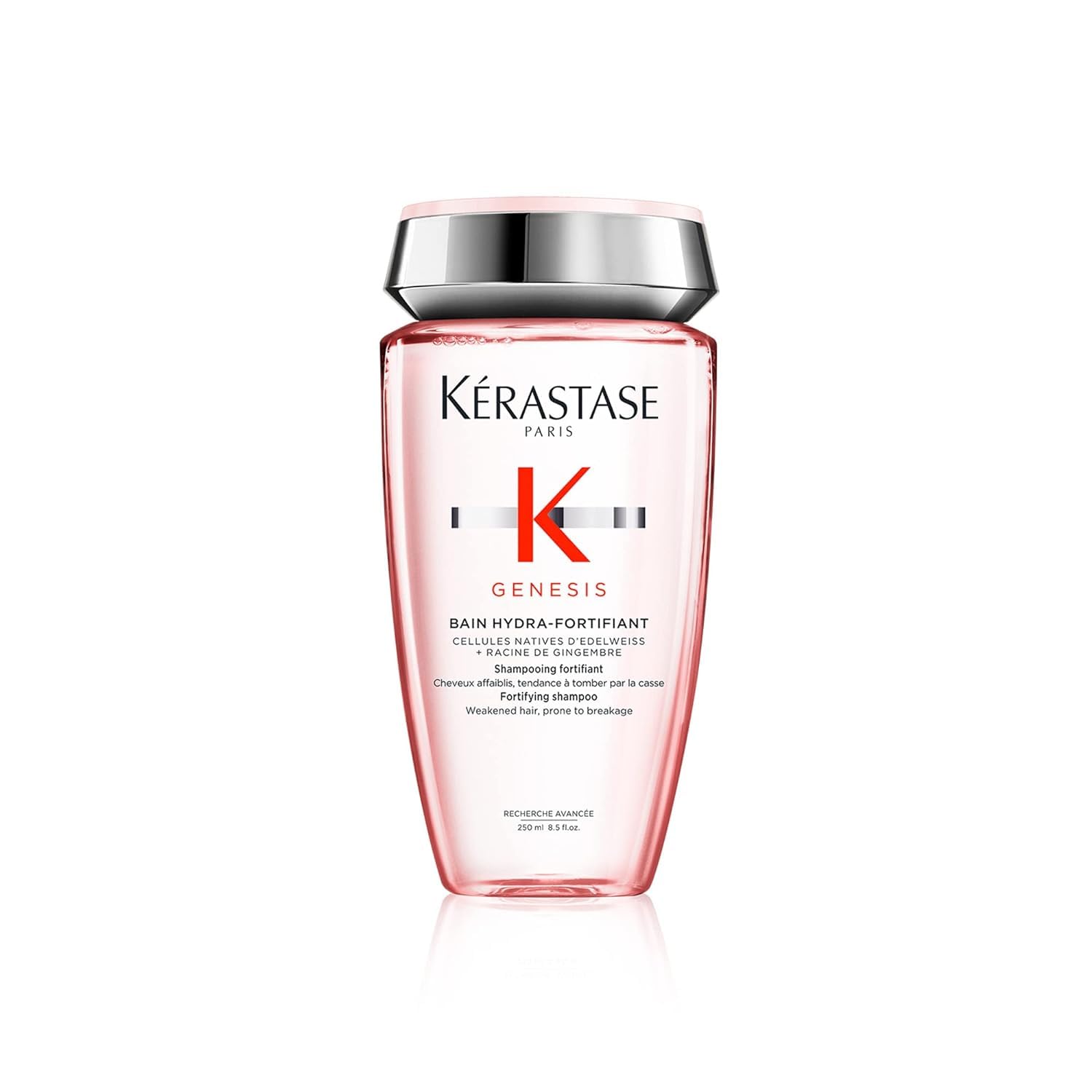 KerastaseGenesis Hydra-Fortifiant Shampoo For Weak or Damaged Hair - Anti-Breakage & Strengthening, Hydrates Hair, Silicone-Free