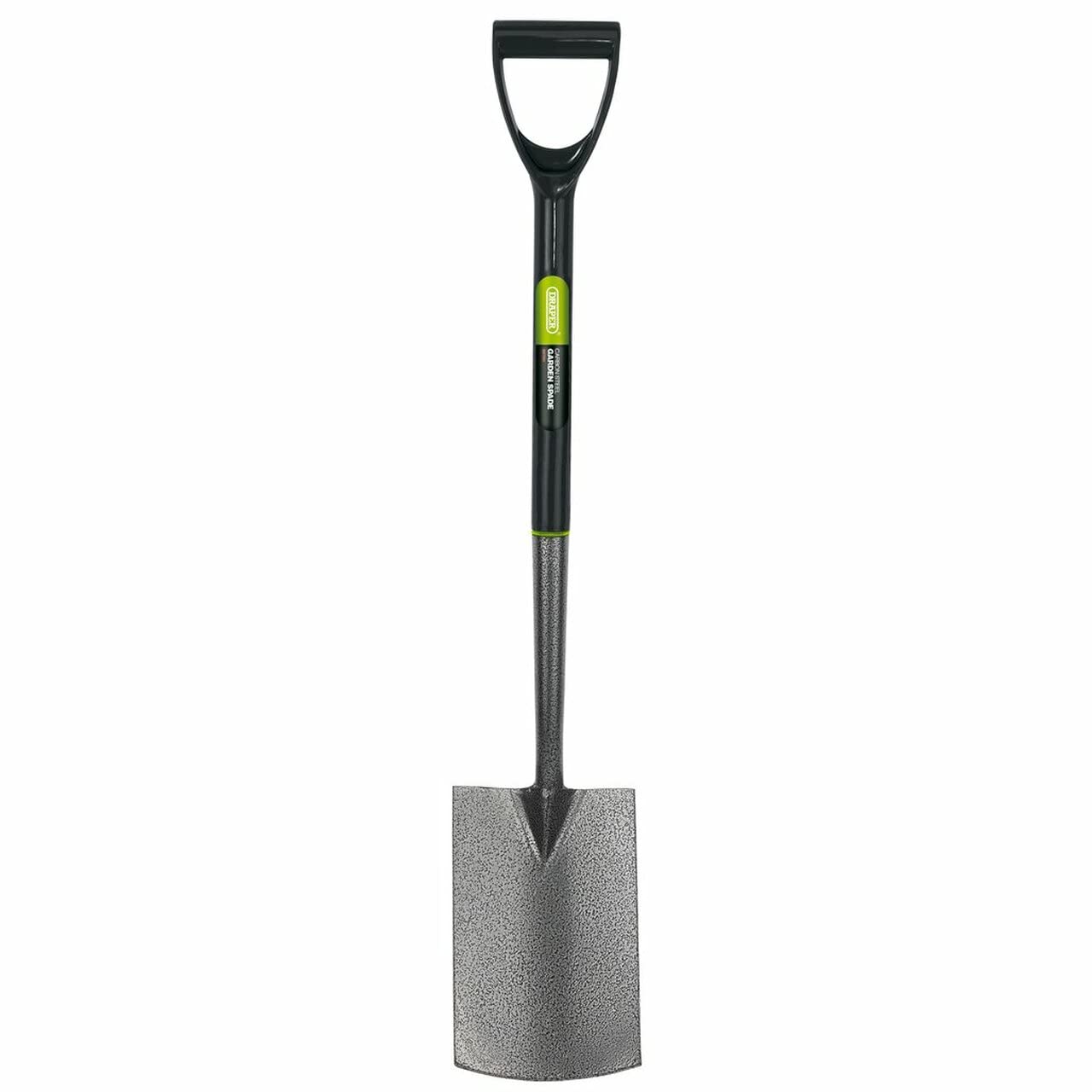 AAMEN Heavy duty Garden Spade - Garden Tools Outdoor digging Border Spades, Gardening Accessories, Carbon steel Hand Spades With Durable Plastic D-Handle, Gardening Tools - Grey Spade