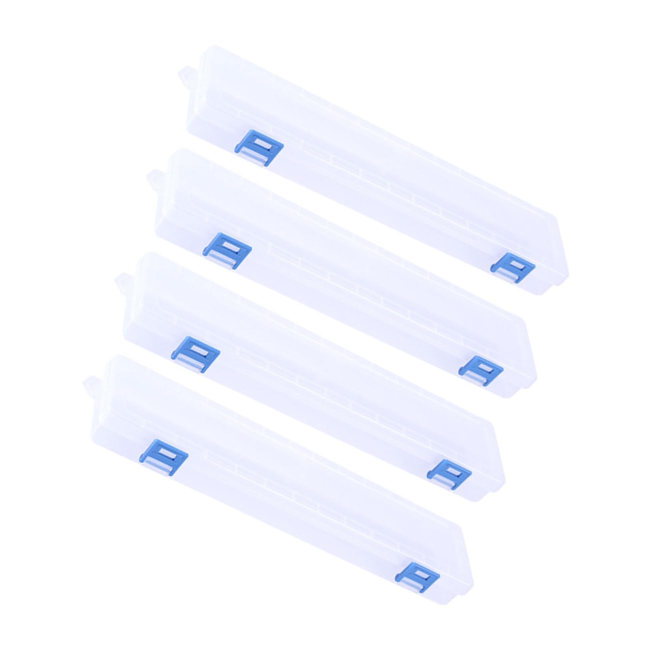 Gadpiparty 3 Set Contenitore Per Pennelli Organizer Per Utensili Contenitore Per Pennelli Scatole Portaoggetti E e Per Pittura Porta Trasparente Piccolo 4 pezzi*3