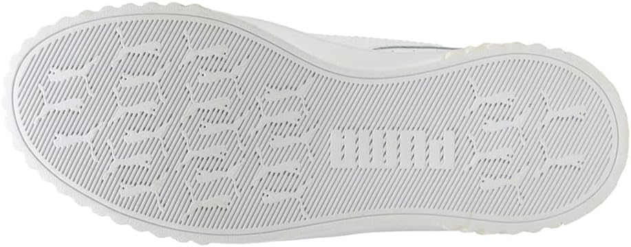 PUMA Womens Carina 3.0 Lace Up Sneakers Shoes Casual - White