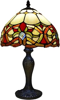 Tiffany Style Table Lamp Handcrafted Art Stained Glass Bedside Lamps Desk Light
