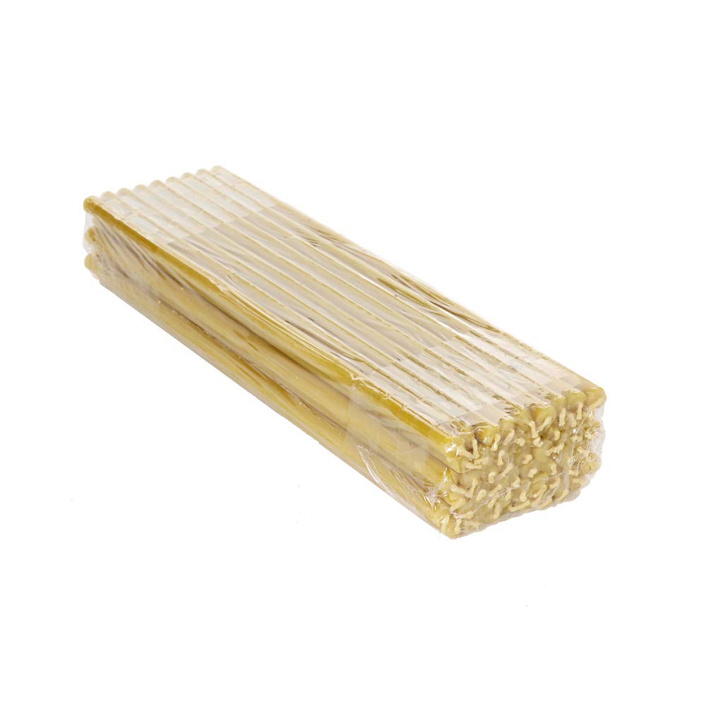 NKlaus 970 g (ok. 50 szt.) wysokiej jakości świece 100% wosk pszczeli bez kapania dł.: 30 cm dom kościół 39129