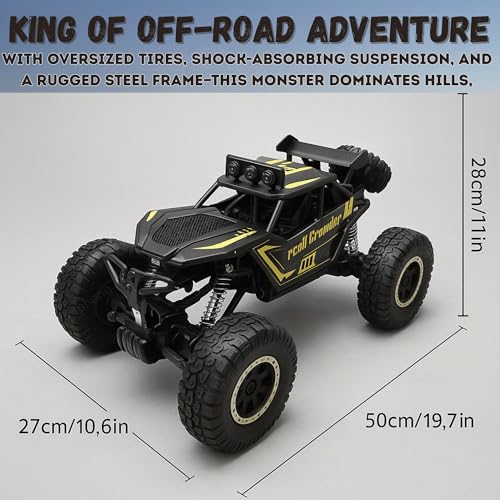 Image of GRAPHENE RC Car 1:8 Large Scale 4x4 Electric Rapidly Off Road Big Car for,2.4Ghz All Terrain Waterproof Remote Control Truck, Remote Control for Kids Boys and Adults