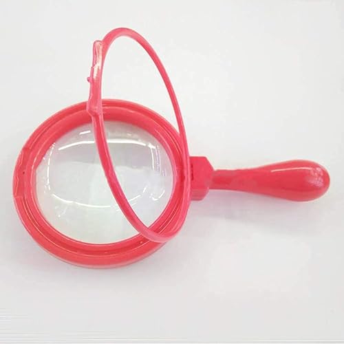 Miniatura 5 de Lupa de mano para niños con soporte, lupa de lectura, juego de exploración, lupa de lectura, juguete para niños de 3 años en adelante, lupa de